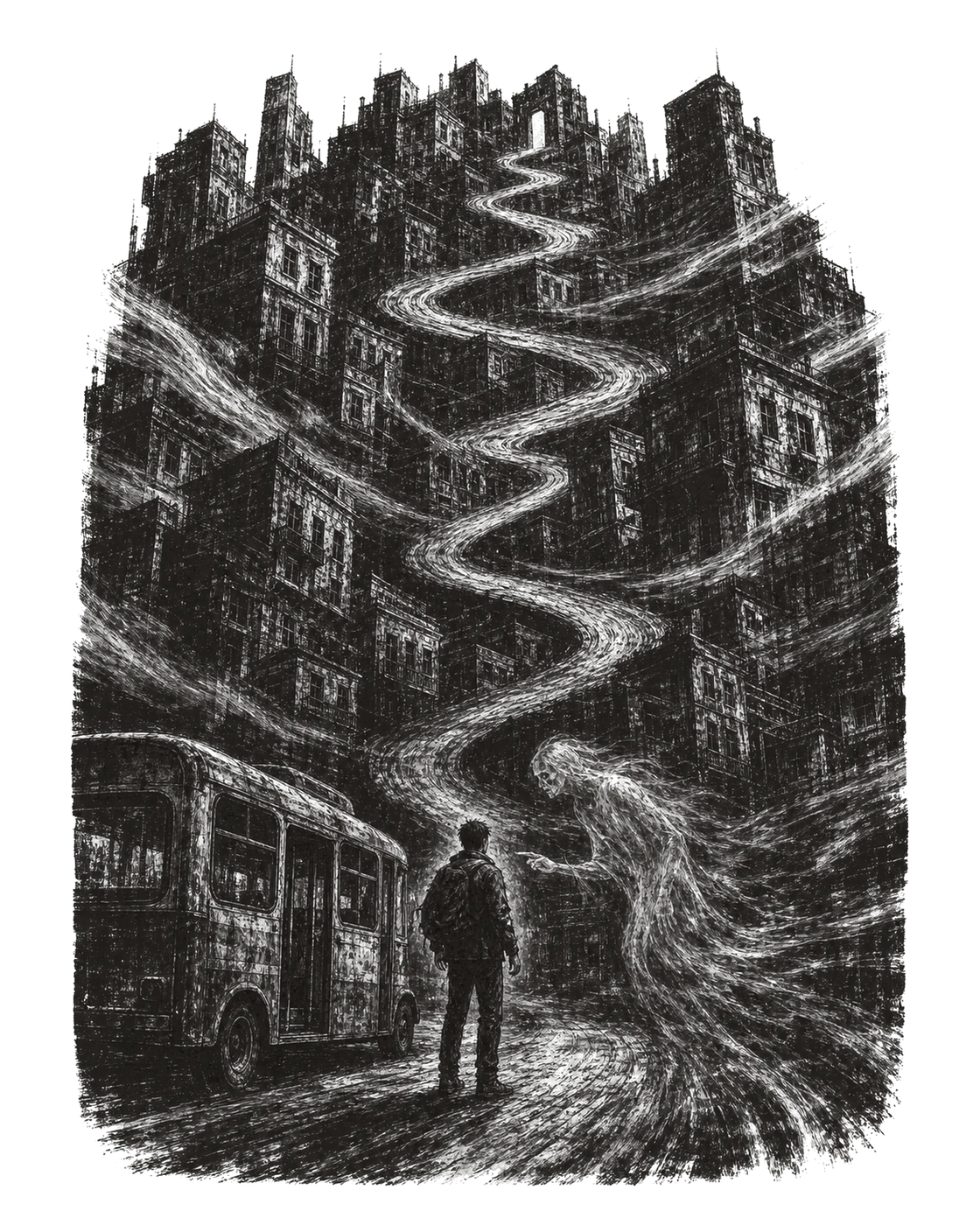 Ilustración de Aquellos viejos fantasmas II