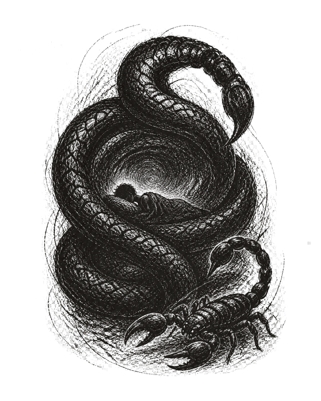 Ilustración de De las pesadillas del autor