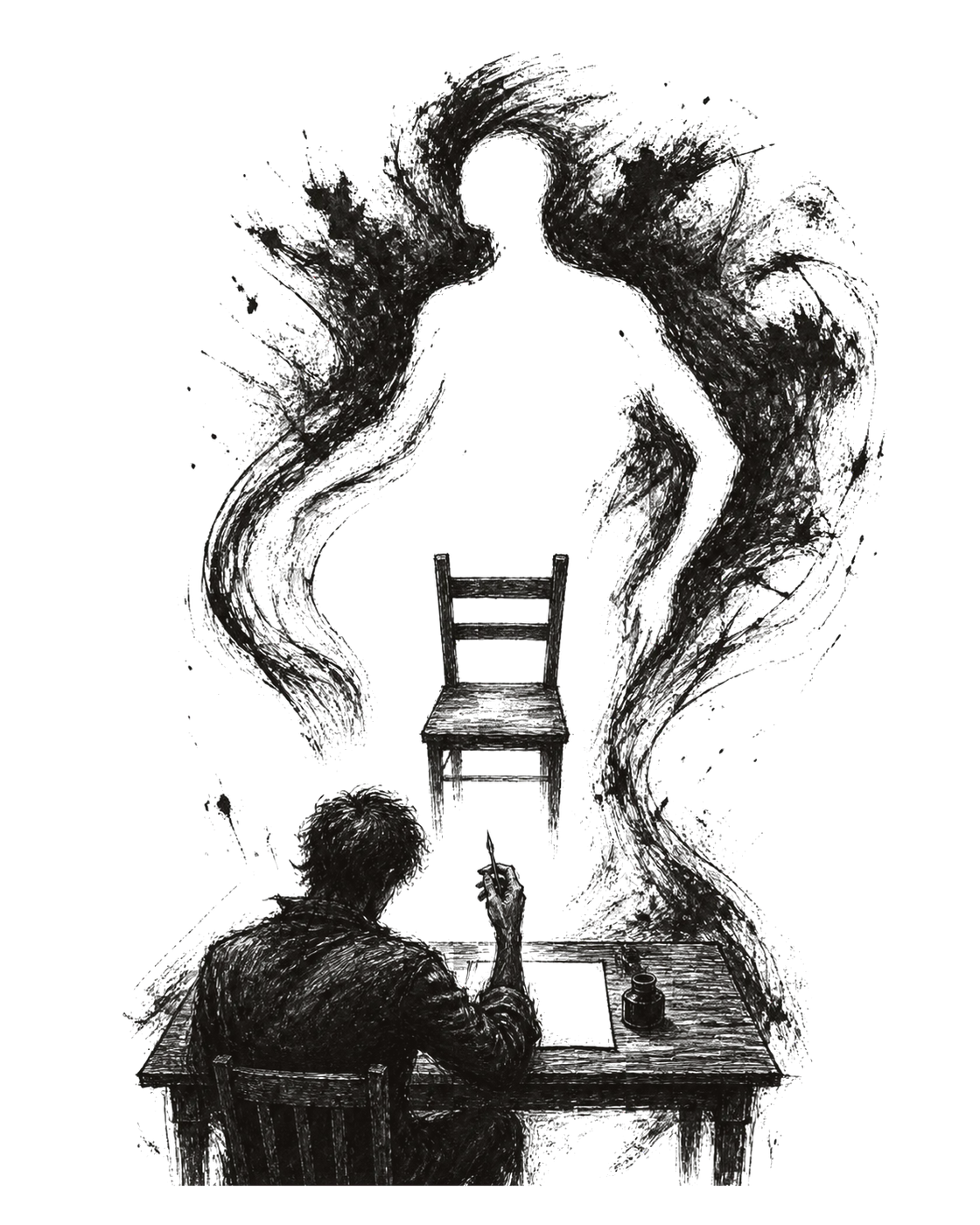 Ilustración de Del motivo de la poesía
