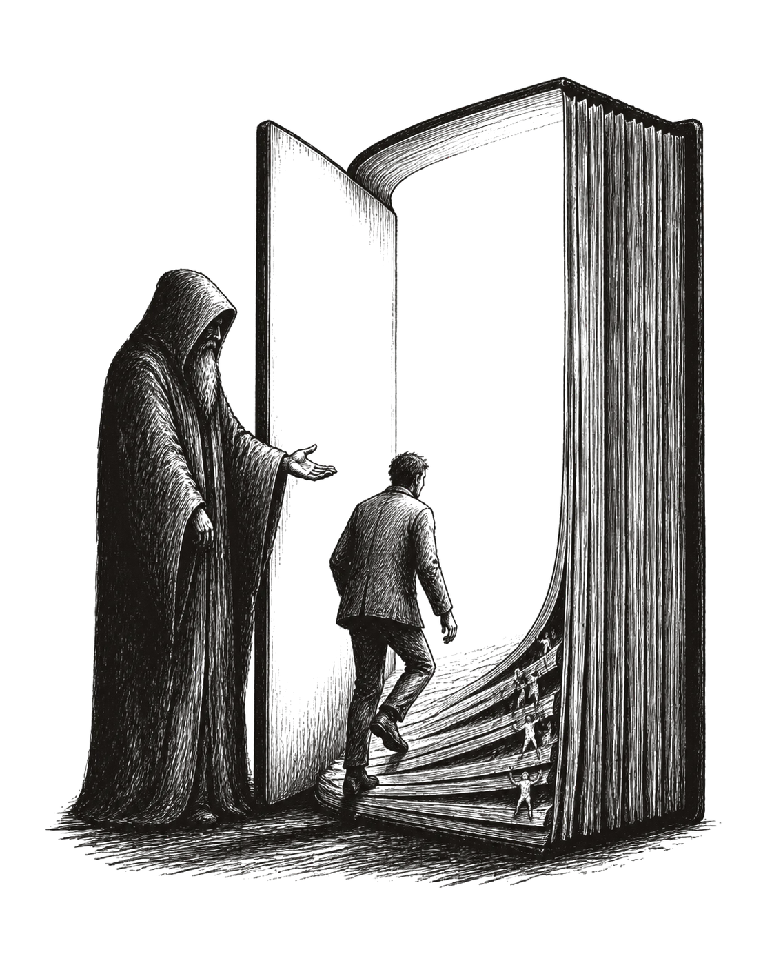 Ilustración de El narrador de historias